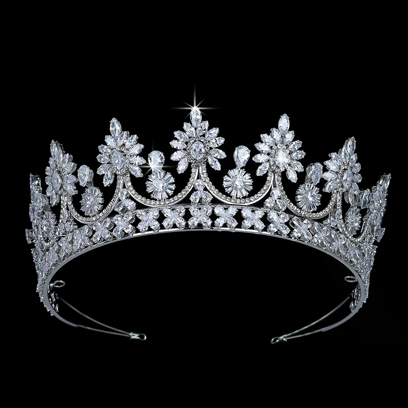 Crown HADIYANA Vintage Temperament Women Wedding Bridal Hair Accessories Party Tiaras And Crown Zircon BC5419 Corona
Crown HADIYANA Vintage Temperament Women Wedding Bridal Hair Accessories Party Tiaras And Crown Zircon BC5419 Corona