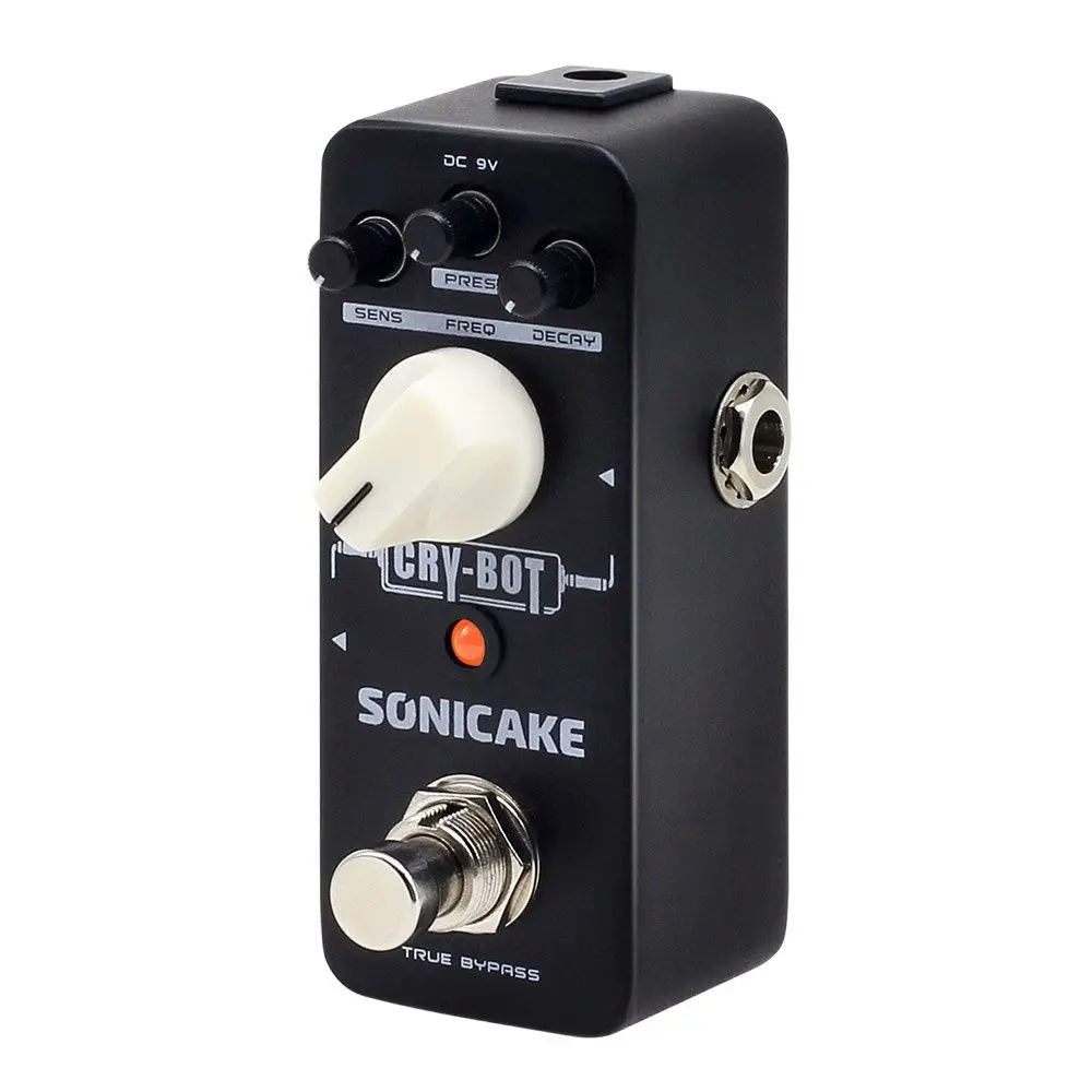 SONICAKE Cry-Bot Auto Wah Envelope Filter Funky Bass Guitar Effects Pedal QSS-07
SONICAKE Cry-Bot Auto Wah Envelope Filter Funky Bass Guitar Effects Pedal QSS-07