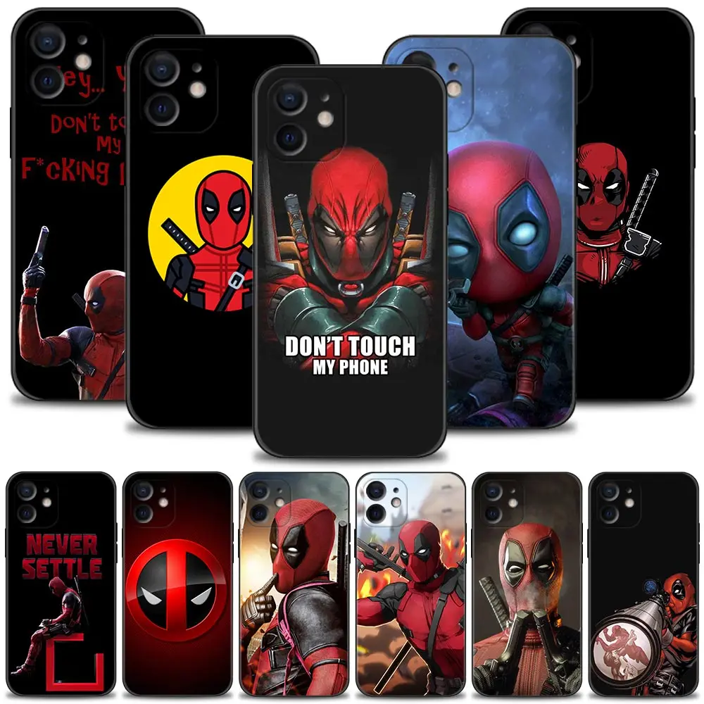 Marvel Hero Deadpool Silicone Phone Case For iPhone 14 13 12 11 Pro Max Mini XS X XR 7 8 6 6S Plus Thin Soft Cover Shell Cases
Marvel Hero Deadpool Silicone Phone Case For iPhone 14 13 12 11 Pro Max Mini XS X XR 7 8 6 6S Plus Thin Soft Cover Shell Cases