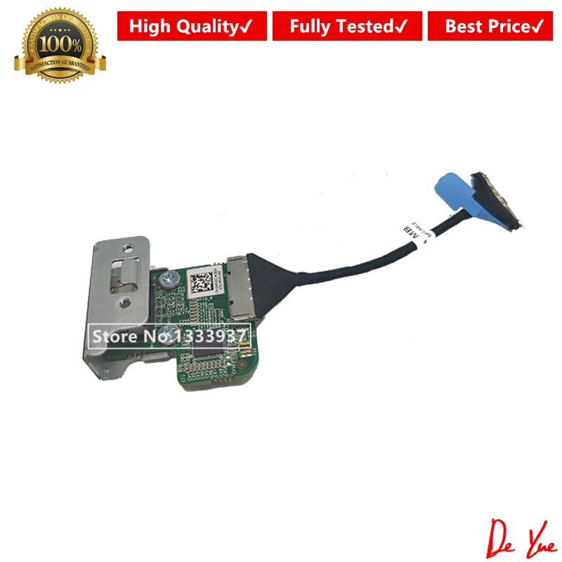 For Dell OptiPlex 3050 5050 7050 Mikro IO Karte DP Port 15 Polig CN-0H64DC Micro_DP A00 MGE-1140 REV:1.0
For Dell OptiPlex 3050 5050 7050 Mikro IO Karte DP Port 15 Polig CN-0H64DC Micro_DP A00 MGE-1140 REV:1.0