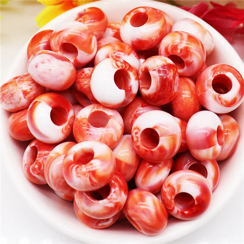 10Pcs Red Color Fimo Clay Polished Round Resin Rondelle Spacer Beads Large Holes Fit Pandora Charms Bracelet Earrings Hair Beads
10Pcs Red Color Fimo Clay Polished Round Resin Rondelle Spacer Beads Large Holes Fit Pandora Charms Bracelet Earrings Hair Beads