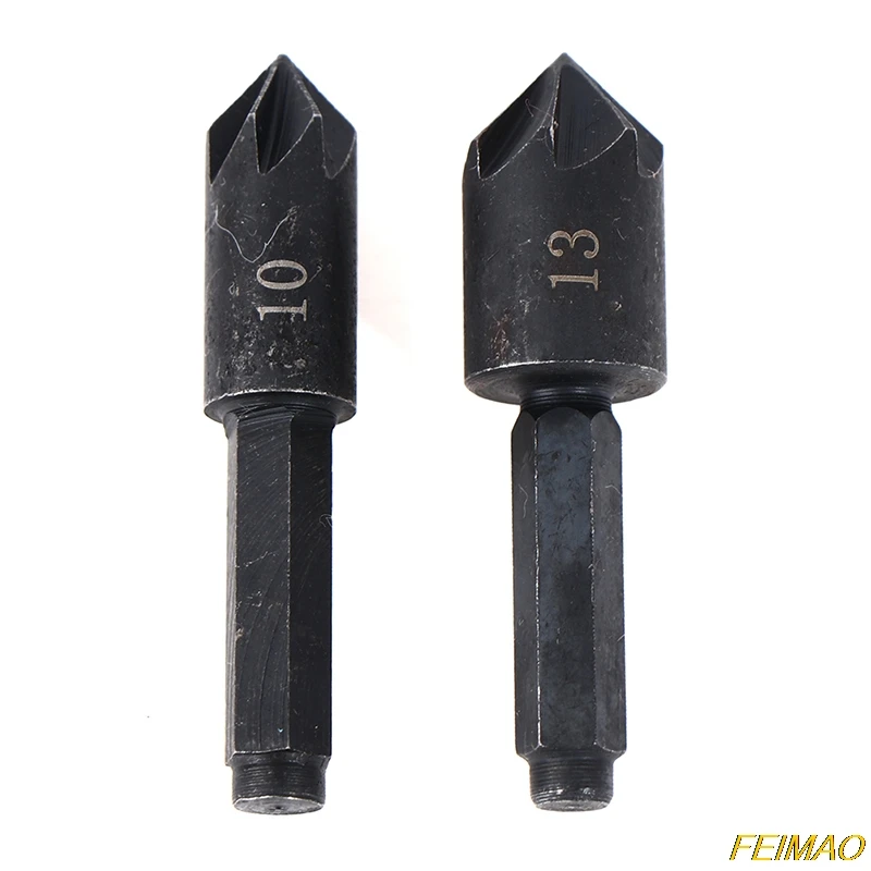 2PCS 7 Flute Sink Chamfer Cutter Countersink Drill Bit Carbon Steel 1/4 Hex Wood Board Chamfering Knife Grinder
2PCS 7 Flute Sink Chamfer Cutter Countersink Drill Bit Carbon Steel 1/4 Hex Wood Board Chamfering Knife Grinder