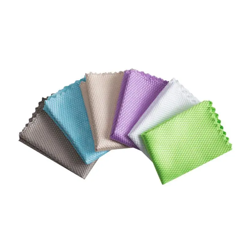 10Pcs Dish Cleaning Towel Kitchen Anti-Grease Wiping Rags Efficient Microfiber Fish Scale Wipe Cloth Cleaning Cloth Home Washing
10Pcs Dish Cleaning Towel Kitchen Anti-Grease Wiping Rags Efficient Microfiber Fish Scale Wipe Cloth Cleaning Cloth Home Washing