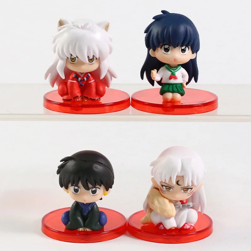 Игрушечные мини-фигурки Inuyasha Sesshoumaru Higurashi Kagome Miroku из ПВХ 4 шт./компл.
Игрушечные мини-фигурки Inuyasha Sesshoumaru Higurashi Kagome Miroku из ПВХ 4 шт./компл.
