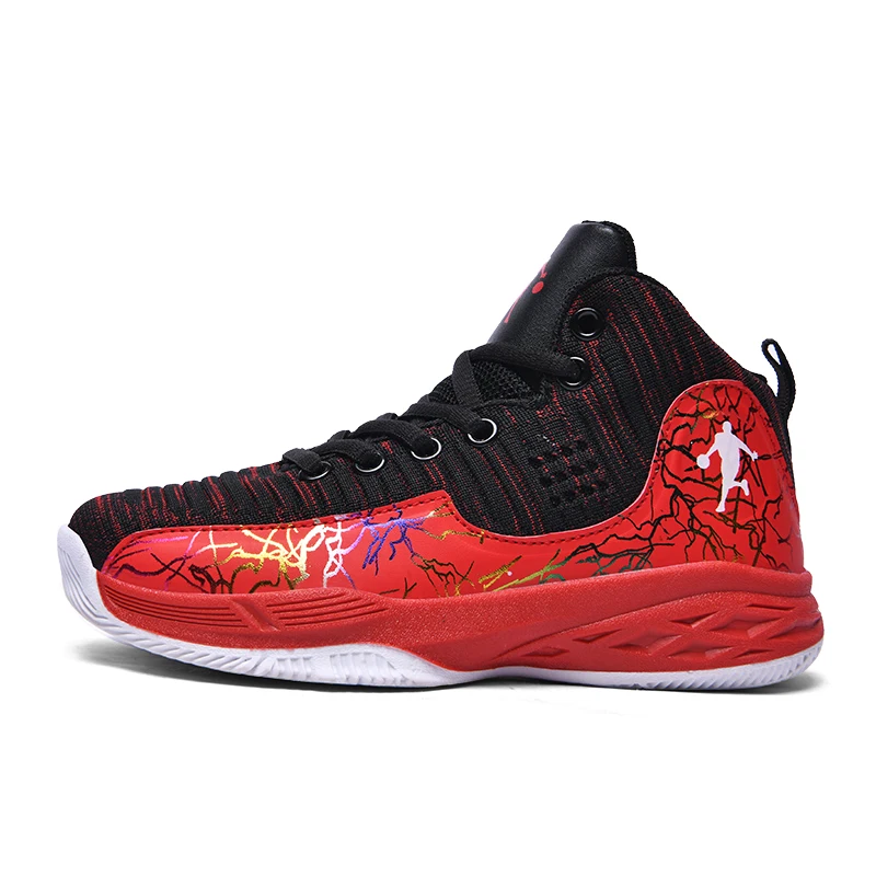 Boys Brand High Quality Leather Basketball Shoes Non-slip Kids Sneakers Children Sport Shoes Child Boy Basket Trainers Athletic
Boys Brand High Quality Leather Basketball Shoes Non-slip Kids Sneakers Children Sport Shoes Child Boy Basket Trainers Athletic