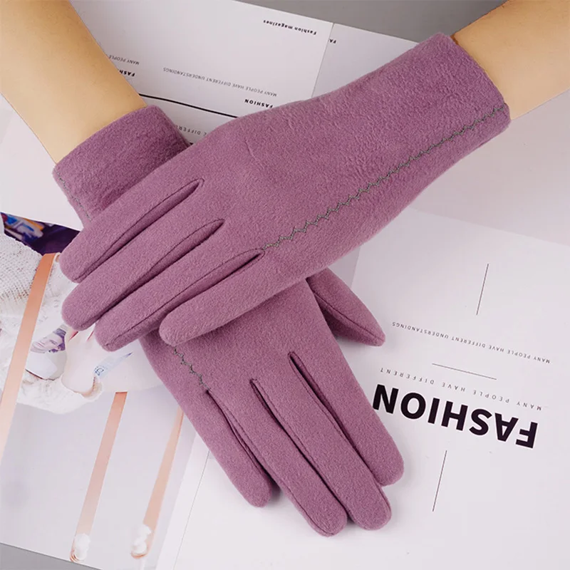 Autumn Winter Female Smooth Embroidery Milk Shreds Driving Gloves Women Touch Screen Lace Thin Warm Sport Cycling Mittens I61
Autumn Winter Female Smooth Embroidery Milk Shreds Driving Gloves Women Touch Screen Lace Thin Warm Sport Cycling Mittens I61