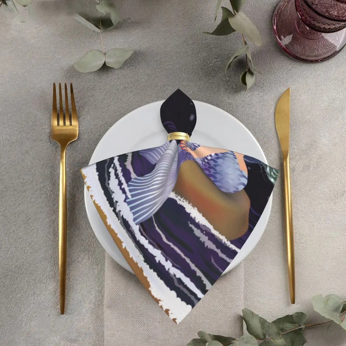 4pcs/6pcs Polyester 50cm Square Table Cloth Napkins Night Mermaid Decoration Napkin for Wedding Birthday Holiday Housewarming
4pcs/6pcs Polyester 50cm Square Table Cloth Napkins Night Mermaid Decoration Napkin for Wedding Birthday Holiday Housewarming