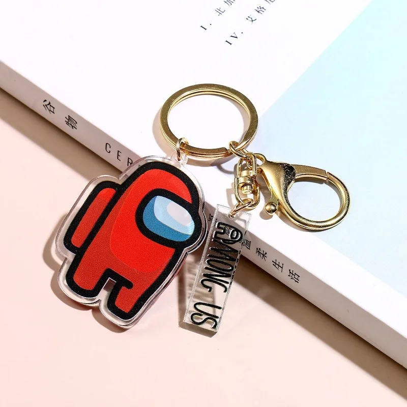 Among US Keychains Cute Cartoon Acrylic Colorful Keyrings Creative Car Bag Couple Keychain Pendant Child Woman Key Rings Gifts
Among US Keychains Cute Cartoon Acrylic Colorful Keyrings Creative Car Bag Couple Keychain Pendant Child Woman Key Rings Gifts