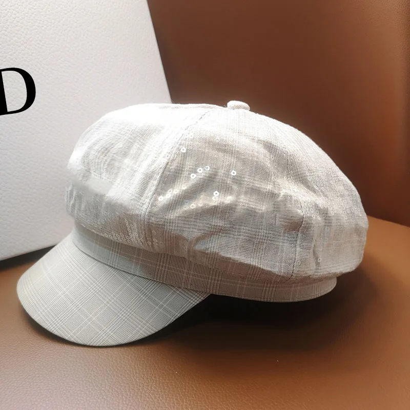 HT242 Women Vintage Octagonal Cap Casual Hat Beret Literary Retro Cap Korean Painter Newsboy Foldable sequins Beret
HT242 Women Vintage Octagonal Cap Casual Hat Beret Literary Retro Cap Korean Painter Newsboy Foldable sequins Beret
