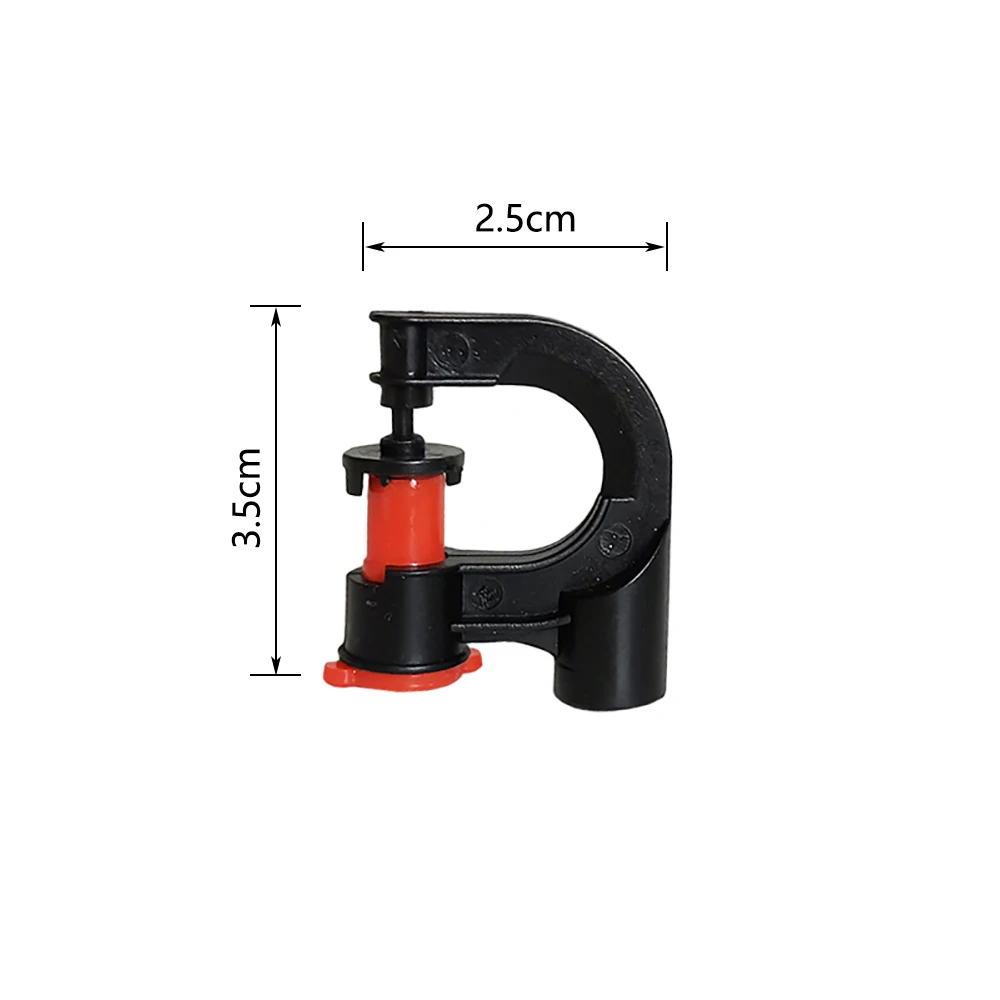 7 Pcs G-Type Micro Sprinkler 360 Degree Plastic Irrigation Sprinkler Greenhouse Irrigation System Micro Sprinkler Connector 7 P
7 Pcs G-Type Micro Sprinkler 360 Degree Plastic Irrigation Sprinkler Greenhouse Irrigation System Micro Sprinkler Connector 7 P