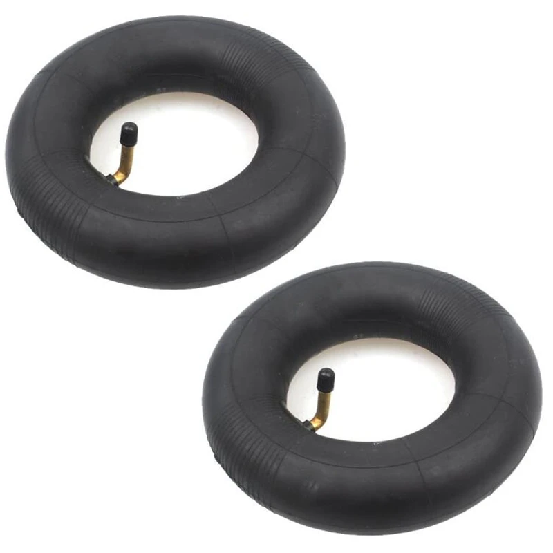 2 Pack 2.80/2.50-4 inch Inner Tube with TR87 Bent Valve Stem for Scooters, Lawn Mowers, Wheelbarrows, Hand Trucks
2 Pack 2.80/2.50-4 inch Inner Tube with TR87 Bent Valve Stem for Scooters, Lawn Mowers, Wheelbarrows, Hand Trucks