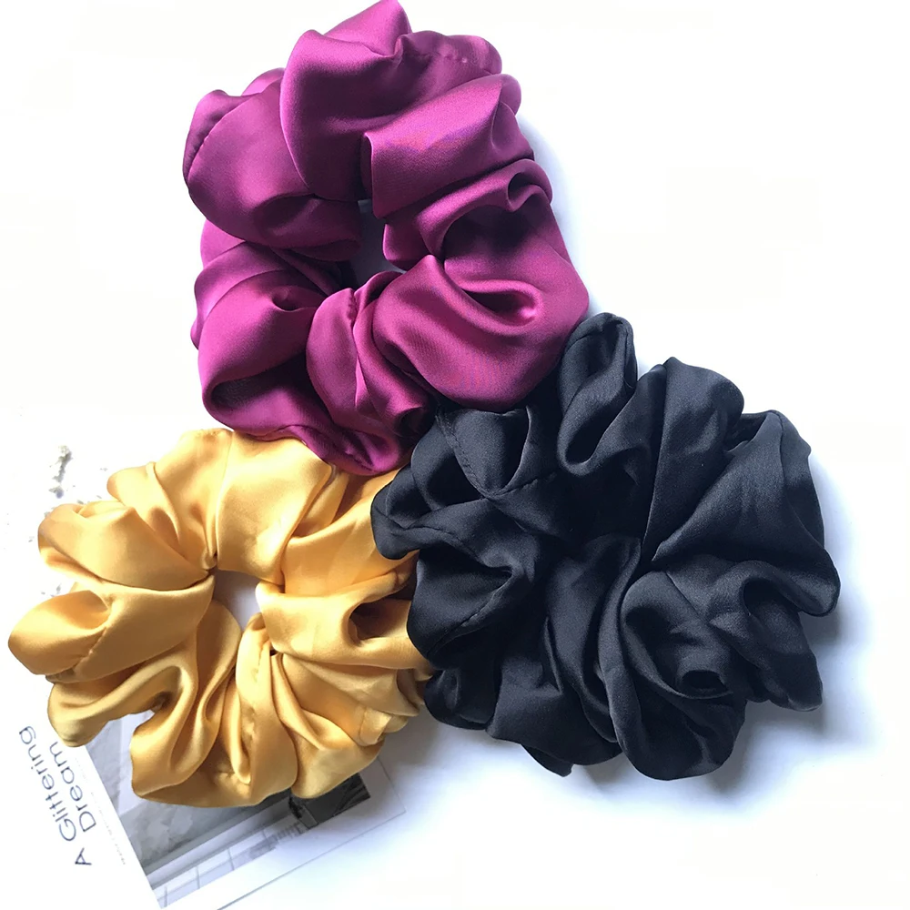 New Oversize Scrunchies Big Rubber Hair Ties Elastic Hair Bands Girl Ponytail Holder Smooth Satin Scrunchie Hair Accessories
New Oversize Scrunchies Big Rubber Hair Ties Elastic Hair Bands Girl Ponytail Holder Smooth Satin Scrunchie Hair Accessories