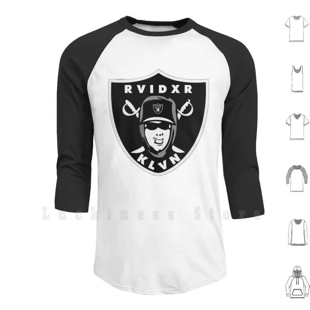 Худи Rvidxr Klvn с длинным рукавом Raider Klan Spaceghostpurrp J Metro Zu Robb Bank Sir Michael Rocks Chris | Мужская