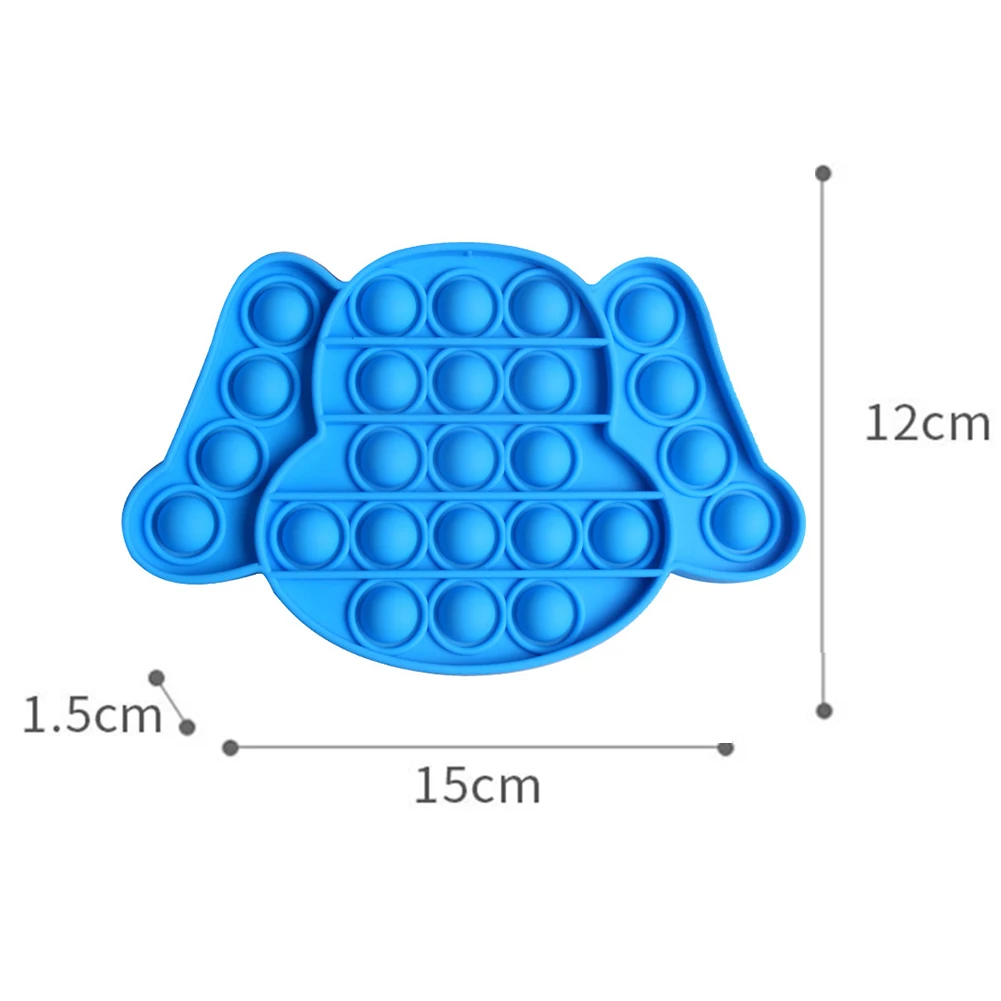 Push Bubble Fidget Toy Autism Needs Soft Silicone Squeeze Stress Reliever for Adult Child Funny Anti Stress POP Sensory
Push Bubble Fidget Toy Autism Needs Soft Silicone Squeeze Stress Reliever for Adult Child Funny Anti Stress POP Sensory