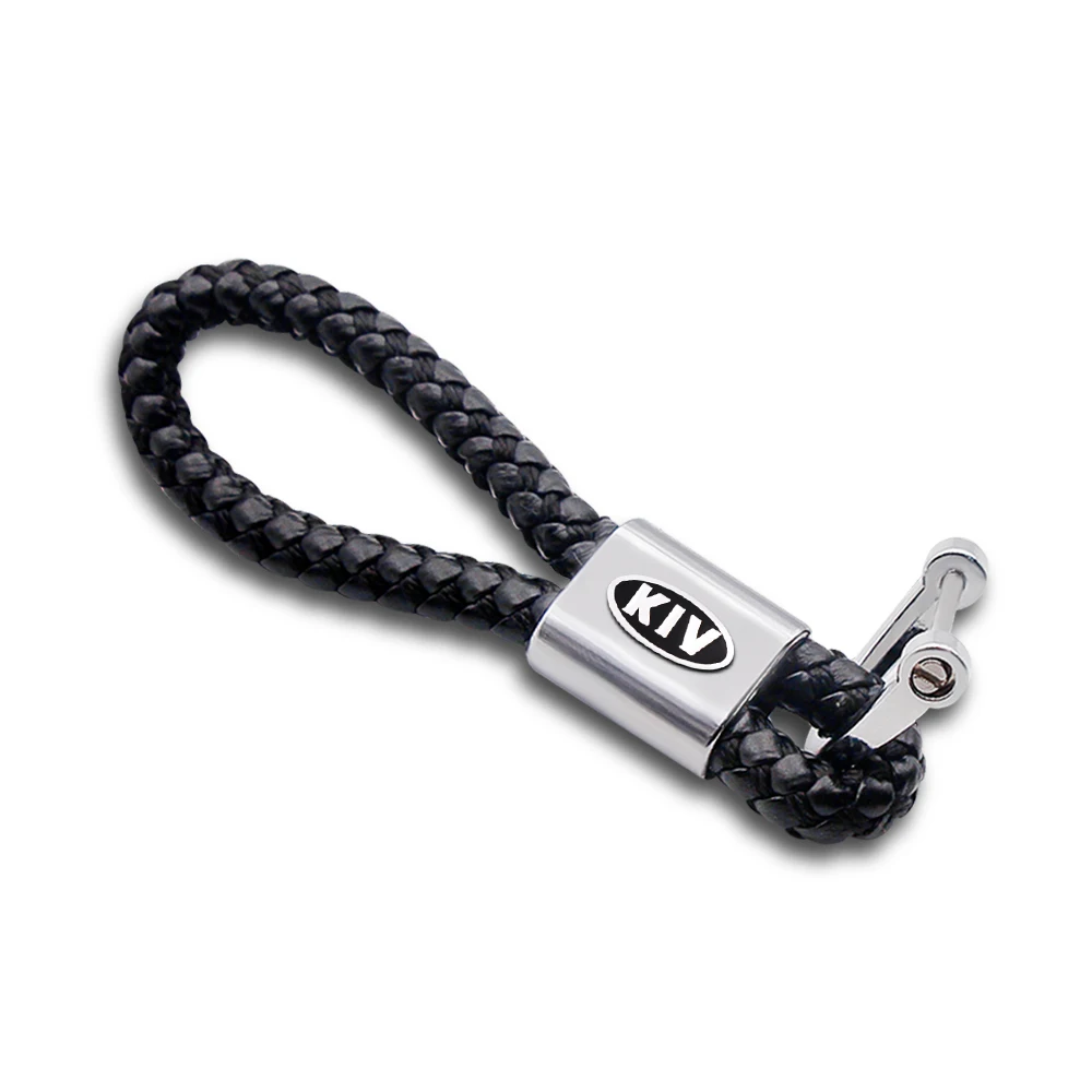 1pc Car KeyChain Woven Leather Key Rings Detachable Metal Key Chains Car Styling for Kia Motors Cerato Sportage R K2 K3 K5 Auto
1pc Car KeyChain Woven Leather Key Rings Detachable Metal Key Chains Car Styling for Kia Motors Cerato Sportage R K2 K3 K5 Auto