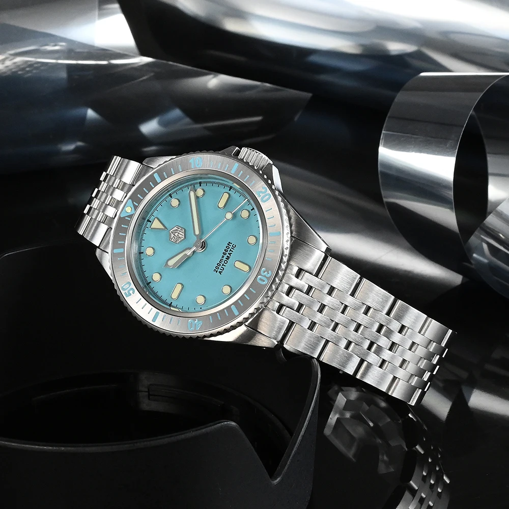 Часы для дайвинга San Martin 38 мм Miyota 8215 оригинальный дизайн браслет Модный