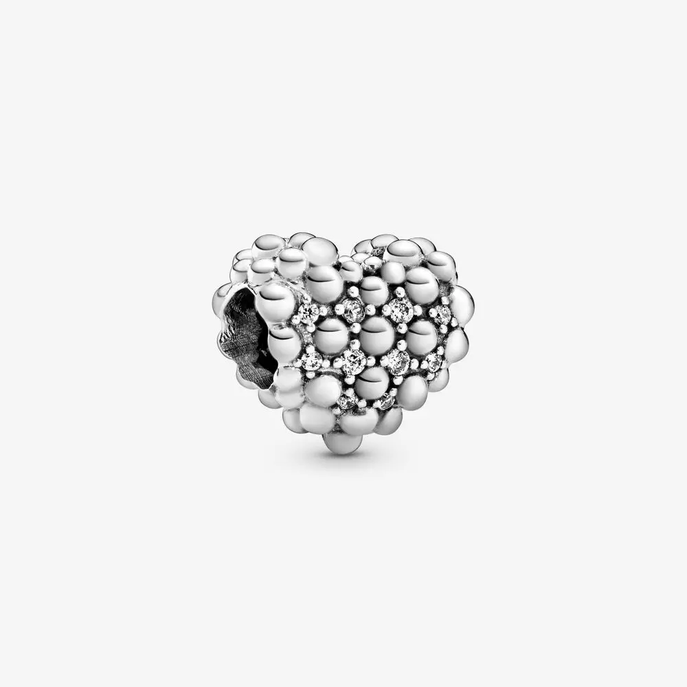 Valentine's Day 100% S925 Sterling Silver Beads Sparkling Heart Charm Fit Original Pan Bracelets Women Diy Jewelry
Valentine's Day 100% S925 Sterling Silver Beads Sparkling Heart Charm Fit Original Pan Bracelets Women Diy Jewelry