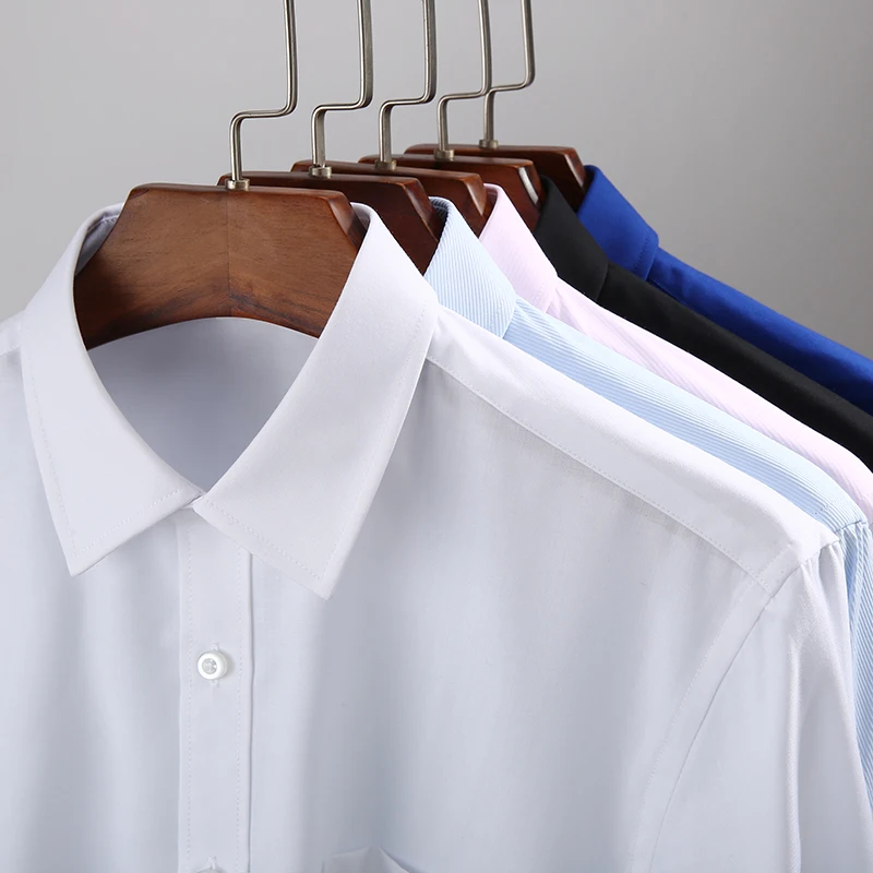 Men's Long Sleeve Square Collar Dress Shirts S~7xl Oversized Solid Twill Striped Male Casual Business Formal Shirt
Men's Long Sleeve Square Collar Dress Shirts S~7xl Oversized Solid Twill Striped Male Casual Business Formal Shirt