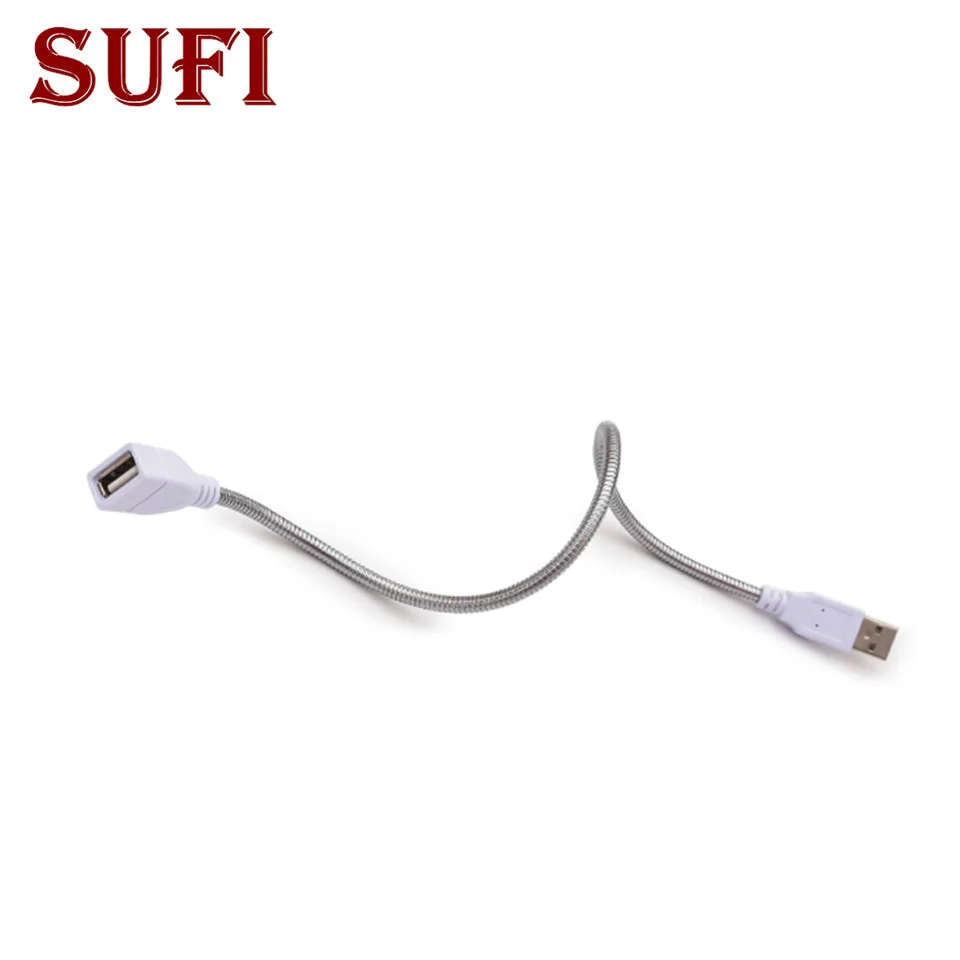 2 шт. USB металлический шланг мужского и женского разъем 5В маленькие настольная