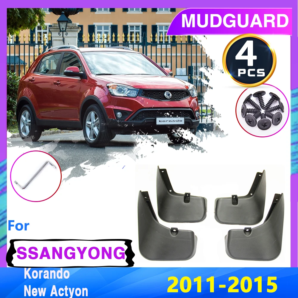 Брызговик Крыло для SsangYong Korando New Actyon C200 2011 ~ 2015 2012 2013 2014 Всплеск брызговики клапаном наклейки для автомобиля Товары
Брызговик Крыло для SsangYong Korando New Actyon C200 2011 ~ 2015 2012 2013 2014 Всплеск брызговики клапаном наклейки для автомобиля Товары