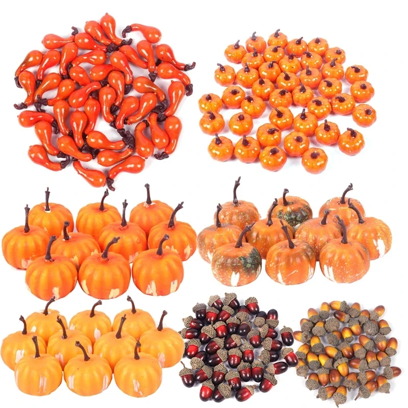 Artificial Pumpkin Autumn Fall Decoration Simulation fake Vegetable for Halloween Autumn Harvest Festival Home Table Decoration
Artificial Pumpkin Autumn Fall Decoration Simulation fake Vegetable for Halloween Autumn Harvest Festival Home Table Decoration