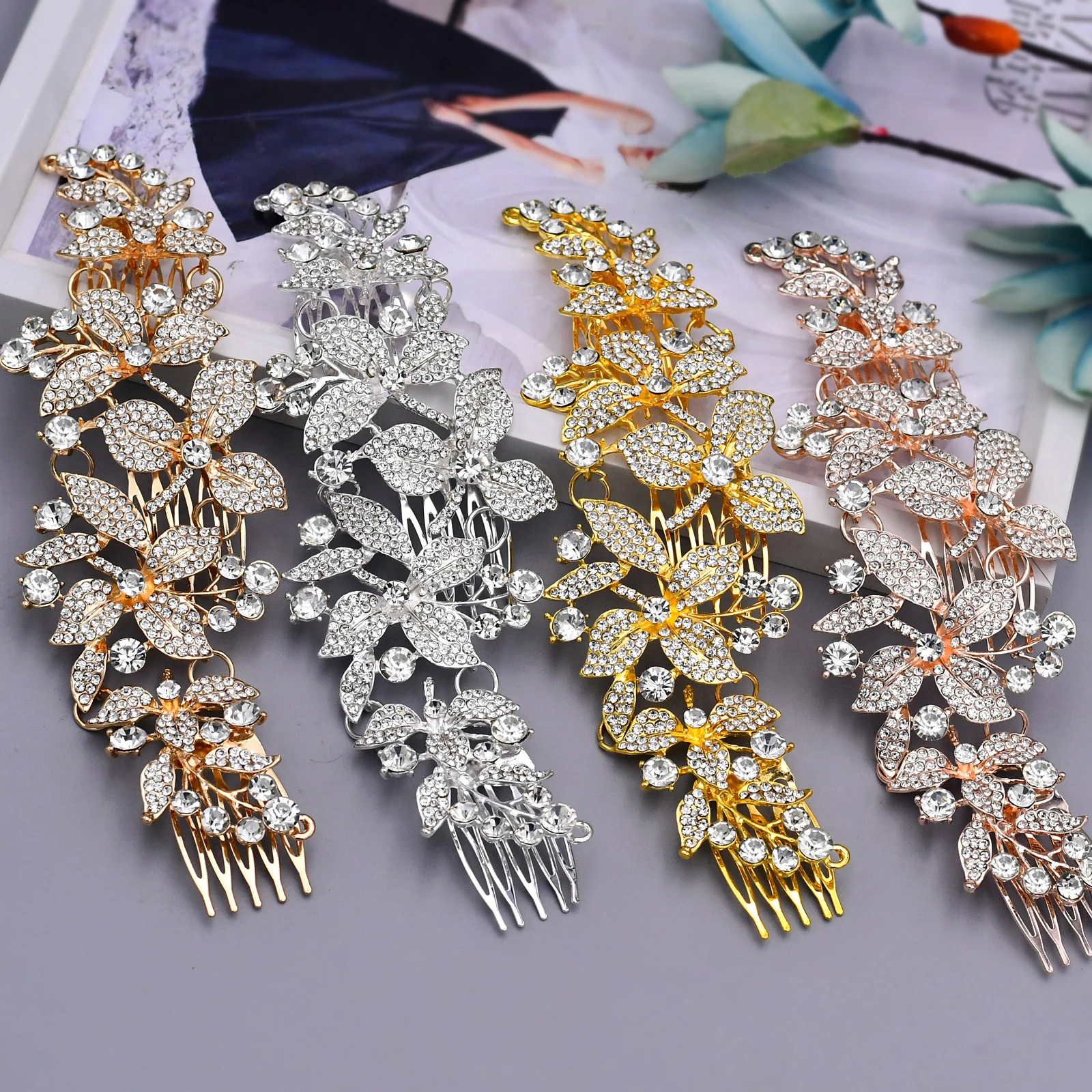 Colorful Wedding Hair Accessories Flower Bridal Crown Bride Headwear Crystals Headpieces Women Hair Jewelry Bride Hair Ornament
Colorful Wedding Hair Accessories Flower Bridal Crown Bride Headwear Crystals Headpieces Women Hair Jewelry Bride Hair Ornament