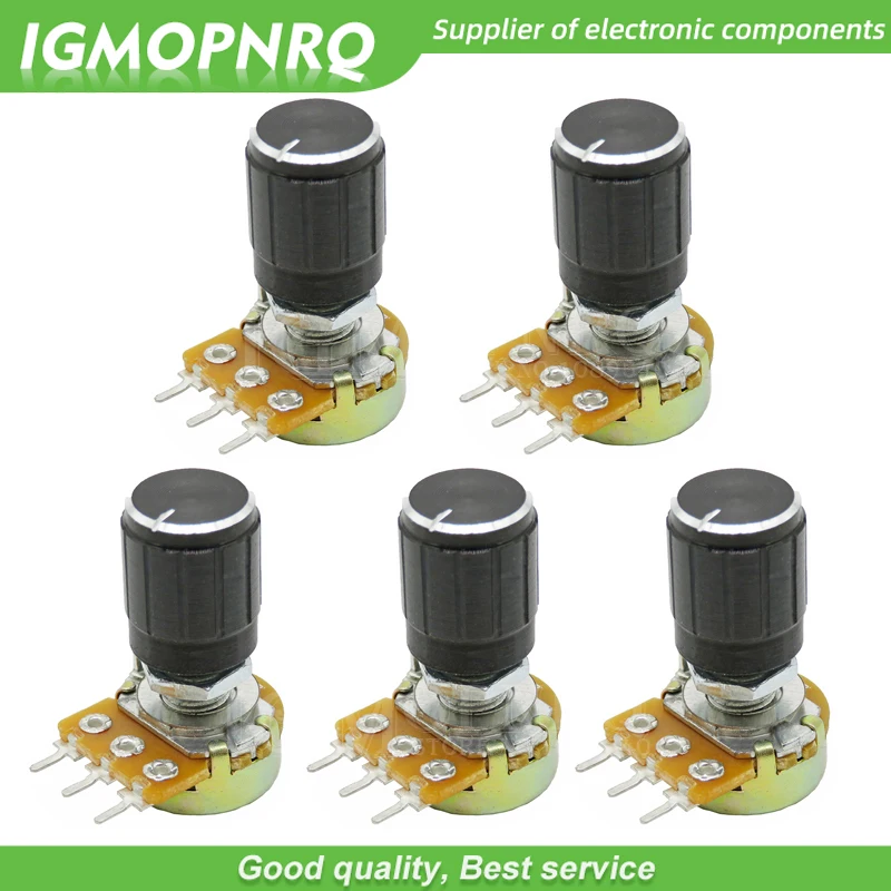 1Lot= 10 pair(20pcs) WH148 Shaft Amplifier Dual Stereo Potentiometer 3Pin 15mm + 13*17mm volume control knob black 10k 20k 50k
1Lot= 10 pair(20pcs) WH148 Shaft Amplifier Dual Stereo Potentiometer 3Pin 15mm + 13*17mm volume control knob black 10k 20k 50k