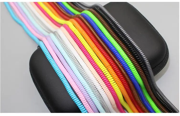 100pcs/lot Bobbin winder Colors Data Cable Protector Sleeve Spring twine For Iphone Android USB Charging earphone Case Cover
100pcs/lot Bobbin winder Colors Data Cable Protector Sleeve Spring twine For Iphone Android USB Charging earphone Case Cover