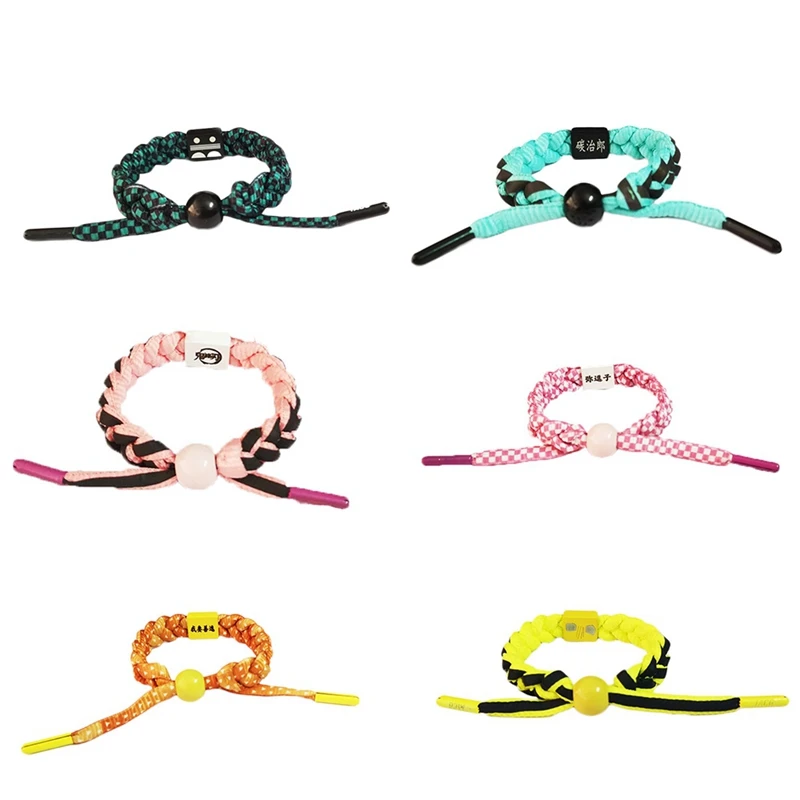 Anime Demon Slayer Cosplay Charm Bracelet Kamado Tanjirou Nezuko Bracelets for Men Women Fashion Jewelry Bangles Accessories
Anime Demon Slayer Cosplay Charm Bracelet Kamado Tanjirou Nezuko Bracelets for Men Women Fashion Jewelry Bangles Accessories