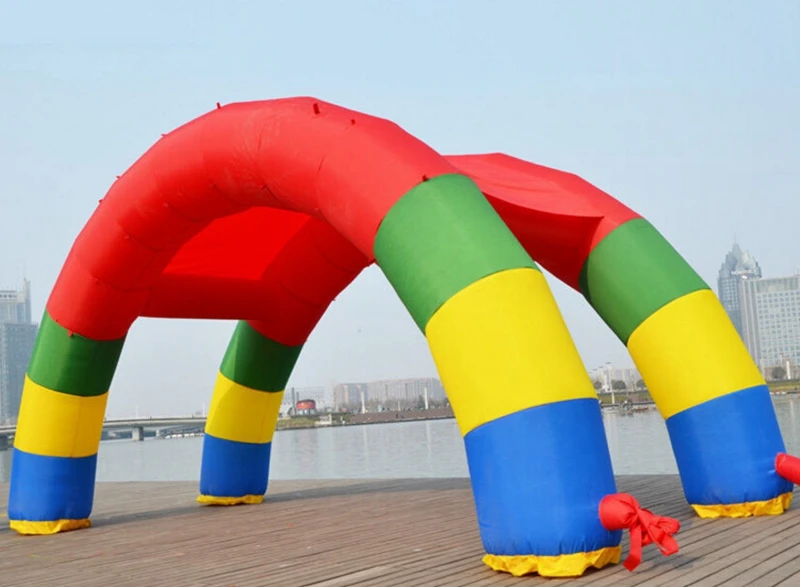 Discount Twin Arches 26ft*13ft D=8M/26ft Inflatable Rainbow Arch
Discount Twin Arches 26ft*13ft D=8M/26ft Inflatable Rainbow Arch