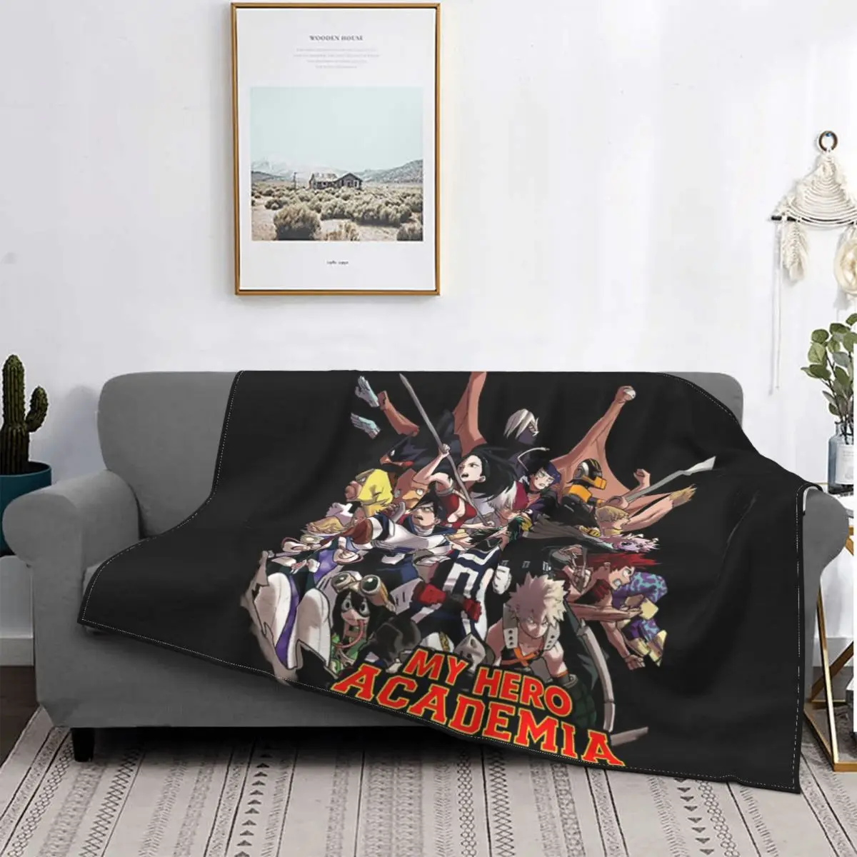 My Hero Academia-Manta de clase 1A, colcha a cuadros para cama, sofá, manta de lana, edredones y colcha
My Hero Academia-Manta de clase 1A, colcha a cuadros para cama, sofá, manta de lana, edredones y colcha