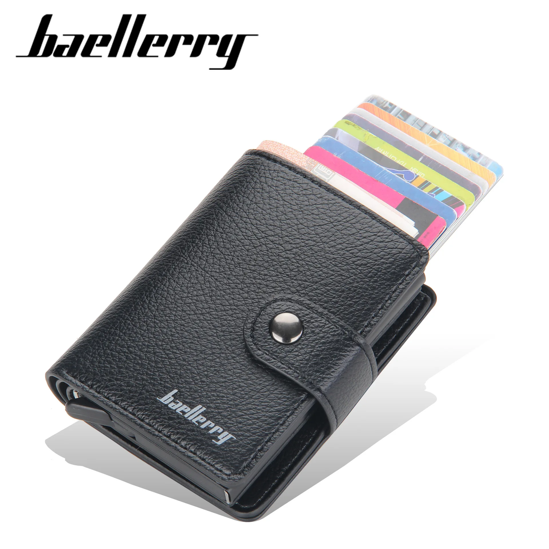 Men Hasp Card Bag RFID Aluminum Box Mens Wallet ID Credit Card Holder High Quality Business Bank Card Case Coin Purse Money Bag
Men Hasp Card Bag RFID Aluminum Box Mens Wallet ID Credit Card Holder High Quality Business Bank Card Case Coin Purse Money Bag