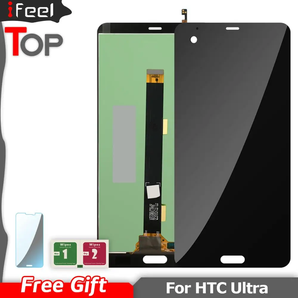 ЖК дисплей 5 7 дюйма для HTC U ULtra с сенсорным экраном и рамкой дигитайзер в сборе