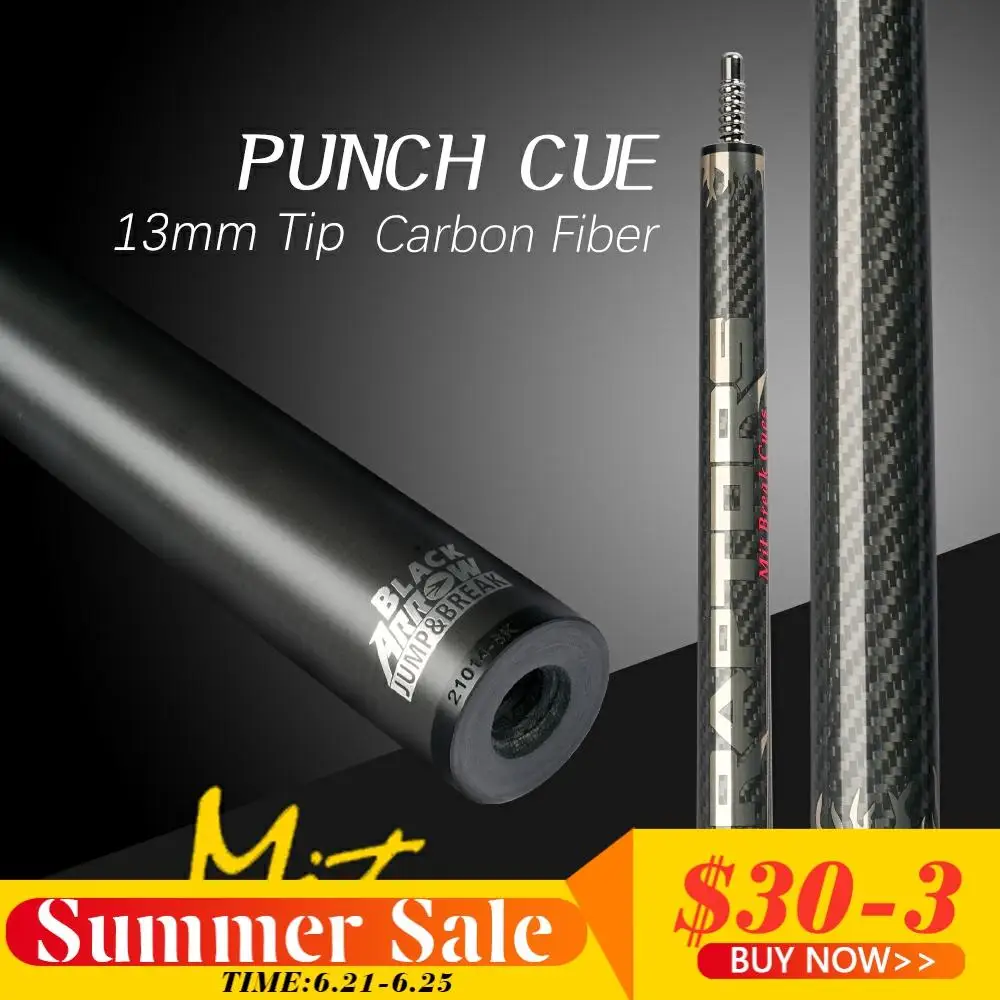 MIT Break Cue Carbon Fiber Shaft Punch Cue 13mm PREDATOR Tip 3/8*8 Radial Pin Carbon Fiber Butt 147cm Billiard Break Cue Stick
MIT Break Cue Carbon Fiber Shaft Punch Cue 13mm PREDATOR Tip 3/8*8 Radial Pin Carbon Fiber Butt 147cm Billiard Break Cue Stick