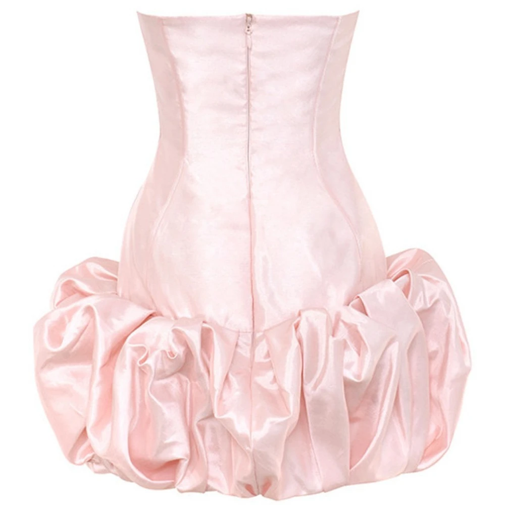 2019 Women pink strapless off shoulder sleeveless Elegant Bandage dress Celebrity evening party bodycon dresses
2019 Women pink strapless off shoulder sleeveless Elegant Bandage dress Celebrity evening party bodycon dresses