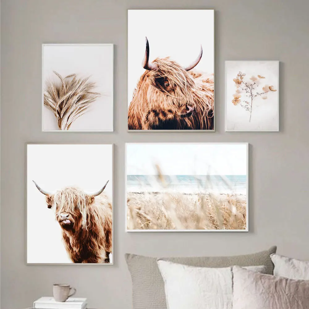 Highland Cattle Natural Landscape Poster Scandivia Photo Wall Art Canvas Printing Nordic For Living Room Wall Picture Home Decor
Highland Cattle Natural Landscape Poster Scandivia Photo Wall Art Canvas Printing Nordic For Living Room Wall Picture Home Decor