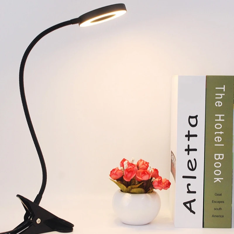 Universal Hose with Clip Ring Light Source Desk Lamp USB Intelligent Night Light Creative Decorative Home Bedroom Table for
Universal Hose with Clip Ring Light Source Desk Lamp USB Intelligent Night Light Creative Decorative Home Bedroom Table for