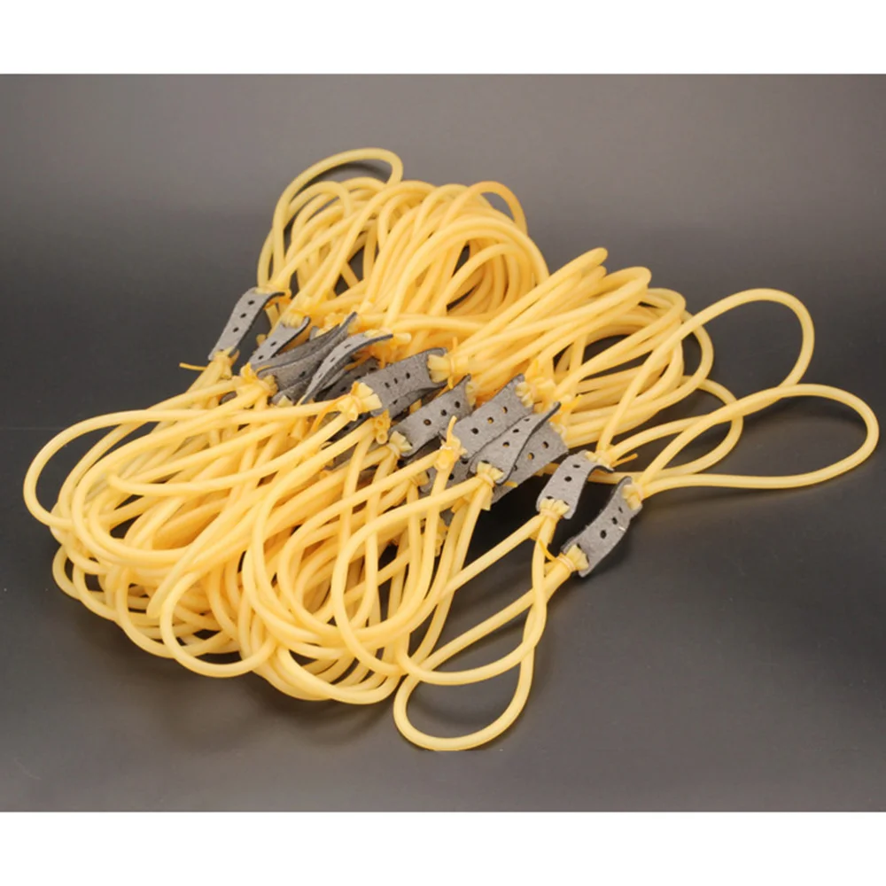 10pcs Natural Latex Rubber Hose Elastic Slingshot Rubber Band Replacement Latex Rubber for Slingshot Catapult (Yellow)
10pcs Natural Latex Rubber Hose Elastic Slingshot Rubber Band Replacement Latex Rubber for Slingshot Catapult (Yellow)