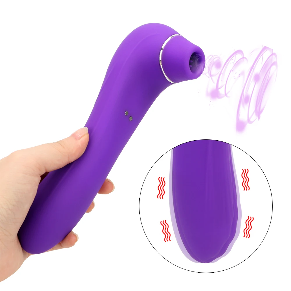 

10 Speeds Silicone Clit Sucker Vibrator Nipple Sucking Sex Toys for Women Oral Licking Tongue Vibrating Clitoral Stimulator