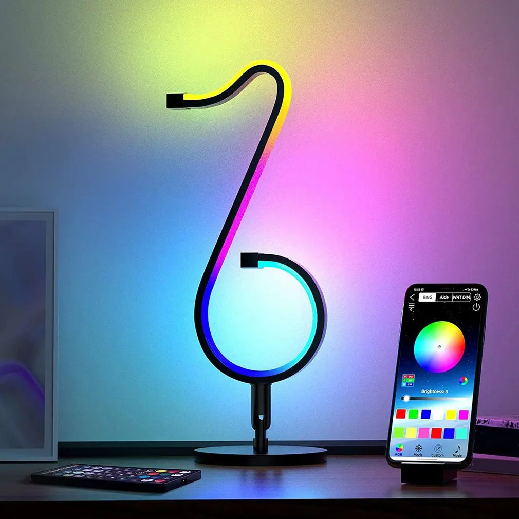 LED Music Shape Neon Night Light Remote Control Atmosphere Light Symphony Musical Note Lamps Car Desktop Night Light Party Decor
LED Music Shape Neon Night Light Remote Control Atmosphere Light Symphony Musical Note Lamps Car Desktop Night Light Party Decor