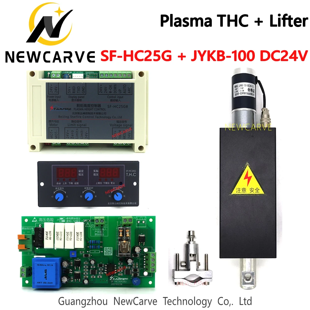 SF HC25G плазменный THC контроллер высоты напряжения дуги с подъемник JYKB 100 для