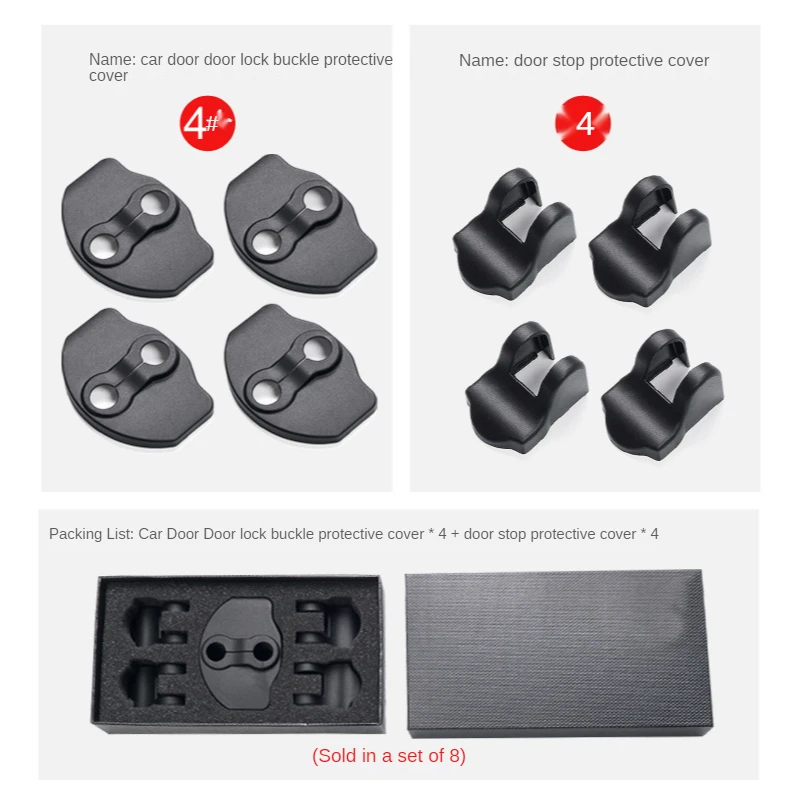 Auto Interior Modificatie Voor for Tesla Model Y 2020-2021 Car Deurslot Cover ABS Bescherming Cap 8 Stks/set
Auto Interior Modificatie Voor for Tesla Model Y 2020-2021 Car Deurslot Cover ABS Bescherming Cap 8 Stks/set
