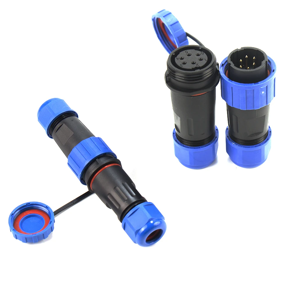 IP68 waterproof connector male plug & female socket 2/3/4/5/6 pin panel Mount wire cable connector aviation plug
IP68 waterproof connector male plug & female socket 2/3/4/5/6 pin panel Mount wire cable connector aviation plug