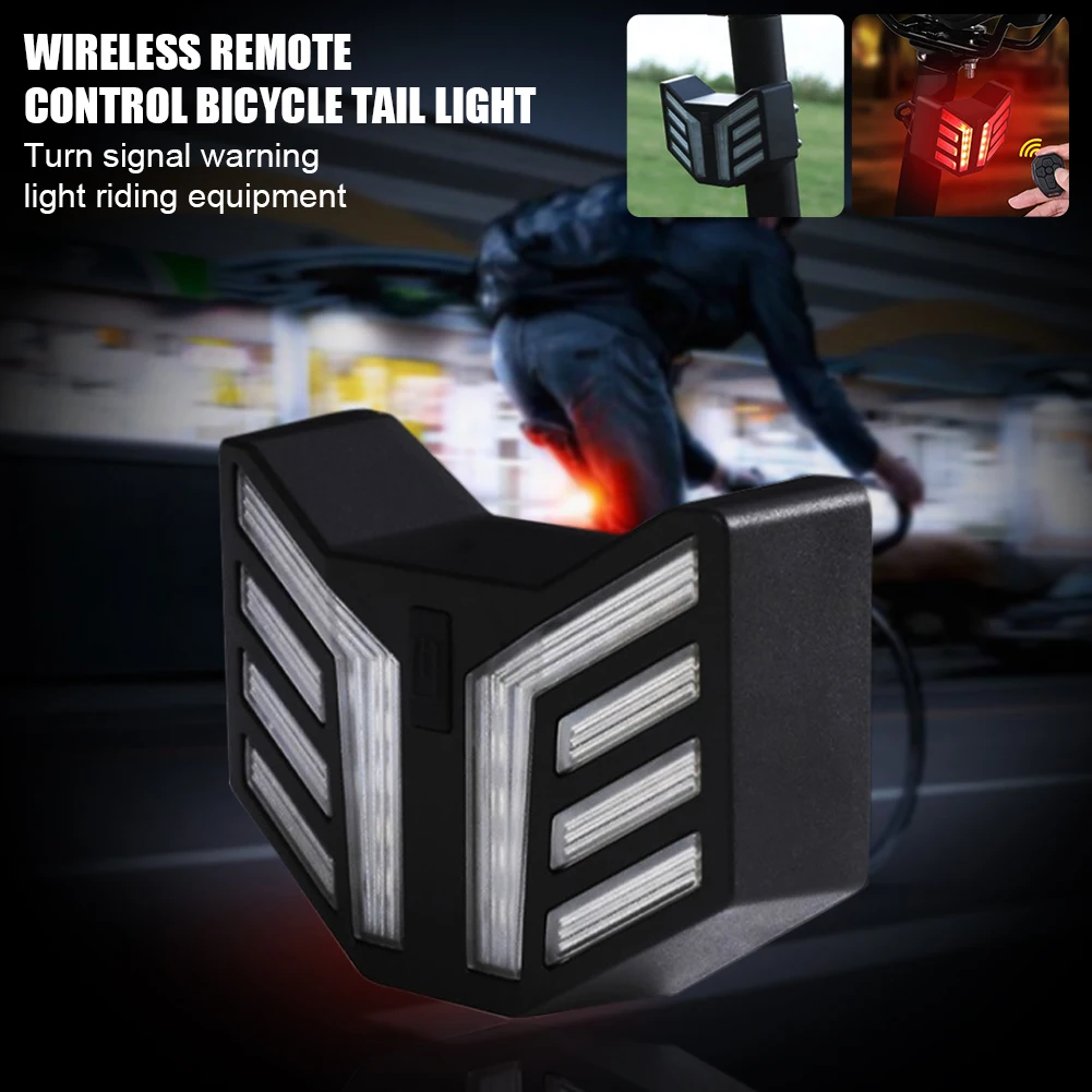 Bicycle Lights Rechargeable Taillight Turn Signal Wireless Remote Control Rear Lamp Warning Light Waterproof Cycling Accessories
Bicycle Lights Rechargeable Taillight Turn Signal Wireless Remote Control Rear Lamp Warning Light Waterproof Cycling Accessories