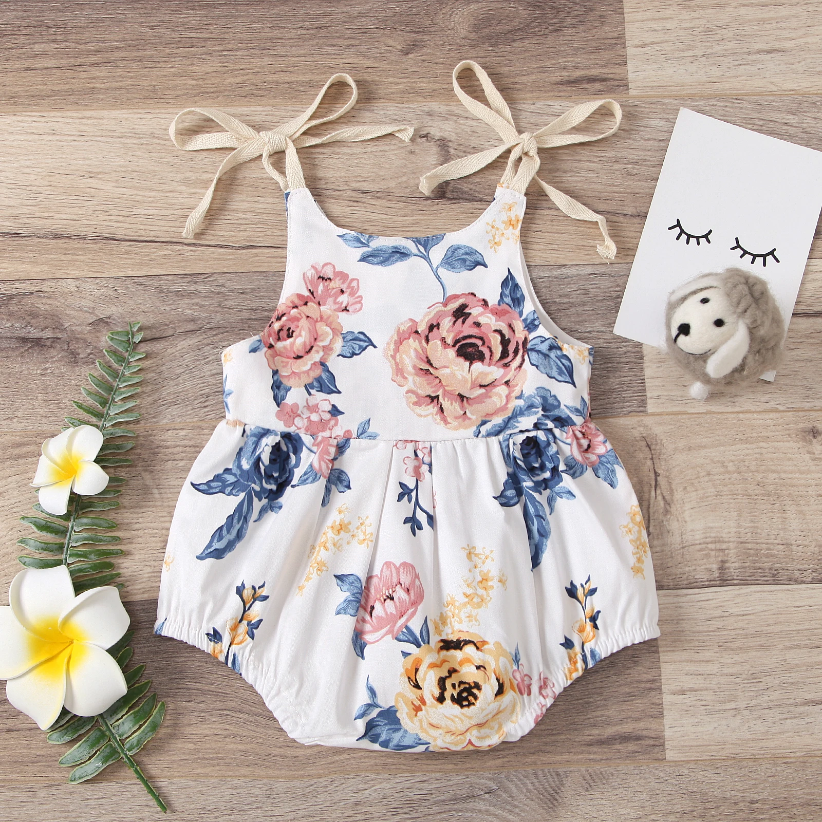 2021 New Summer 0-24M Toddler Baby Girl Black/White Floral Print Bows Bodysuit Spaghetti Straps Infant Jumpsuit Sleeveless
2021 New Summer 0-24M Toddler Baby Girl Black/White Floral Print Bows Bodysuit Spaghetti Straps Infant Jumpsuit Sleeveless