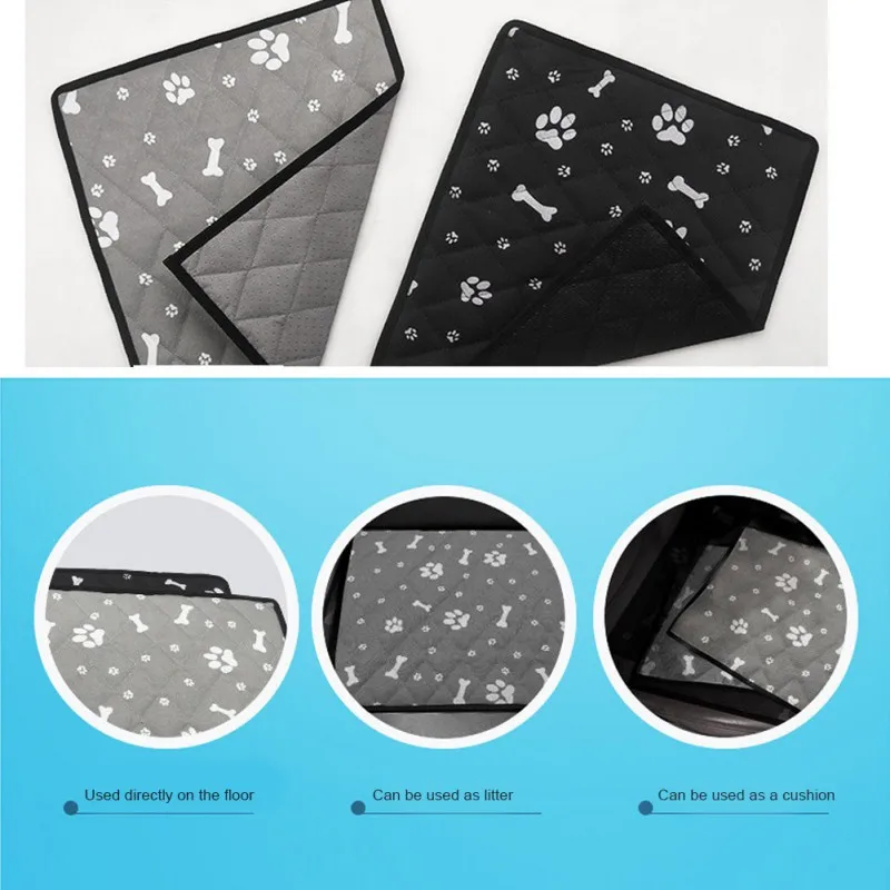 Washable Dog Pet Diaper Mat Urine Absorbent Environment Protect Diaper Mat Reusable Training Pad Dog Car Seat Cover Mats
Washable Dog Pet Diaper Mat Urine Absorbent Environment Protect Diaper Mat Reusable Training Pad Dog Car Seat Cover Mats