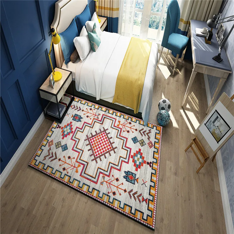 Bedroom Bedside Carpets Simple 3D Print Carpets for Living Room Soft Washable Home Decoration Area Carpet Rug 80x120cm Europe
Bedroom Bedside Carpets Simple 3D Print Carpets for Living Room Soft Washable Home Decoration Area Carpet Rug 80x120cm Europe