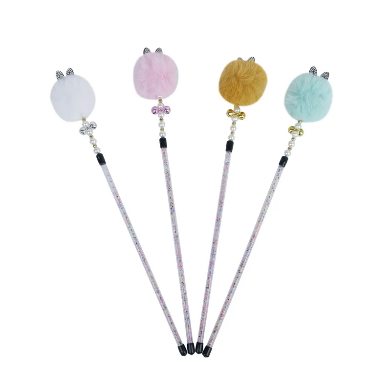 Pet Cat Teaser Stick Interactive Toys Funny Plush Teaser Design Cute Bell Acrylic Tube Products Toy Cat Supplies Accessories
Pet Cat Teaser Stick Interactive Toys Funny Plush Teaser Design Cute Bell Acrylic Tube Products Toy Cat Supplies Accessories