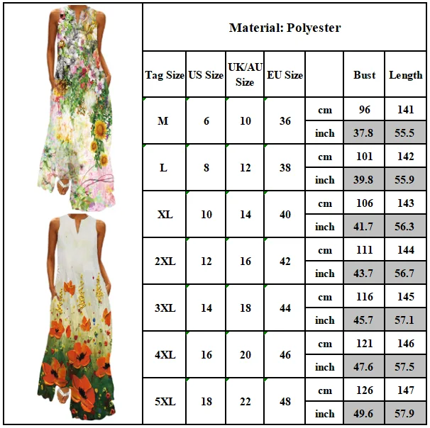 Womens V Neck Sleeveless Floral Printed Pocket Long Maxi Holiday Cocktail Dress 
Womens V Neck Sleeveless Floral Printed Pocket Long Maxi Holiday Cocktail Dress