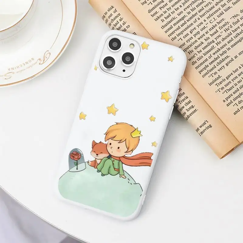 The Little Prince's cute fox Phone Case Candy Color White for iPhone 11 pro XS MAX 8 7 6 6S Plus X 5S SE 2020 XR
The Little Prince's cute fox Phone Case Candy Color White for iPhone 11 pro XS MAX 8 7 6 6S Plus X 5S SE 2020 XR